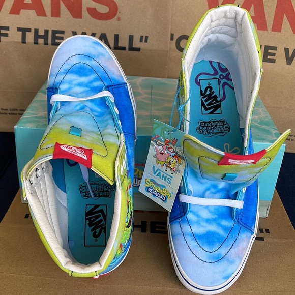 Vans Men’s Sk8-Hi SpongeBob Imagination - Picture 13 of 16